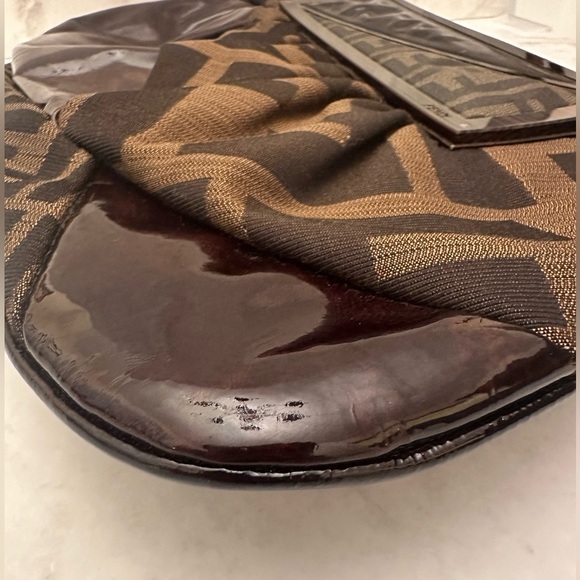 Vintage Fendi Tobacco Monogram 'To You' Convertible Clutch - Picture 13 of 15